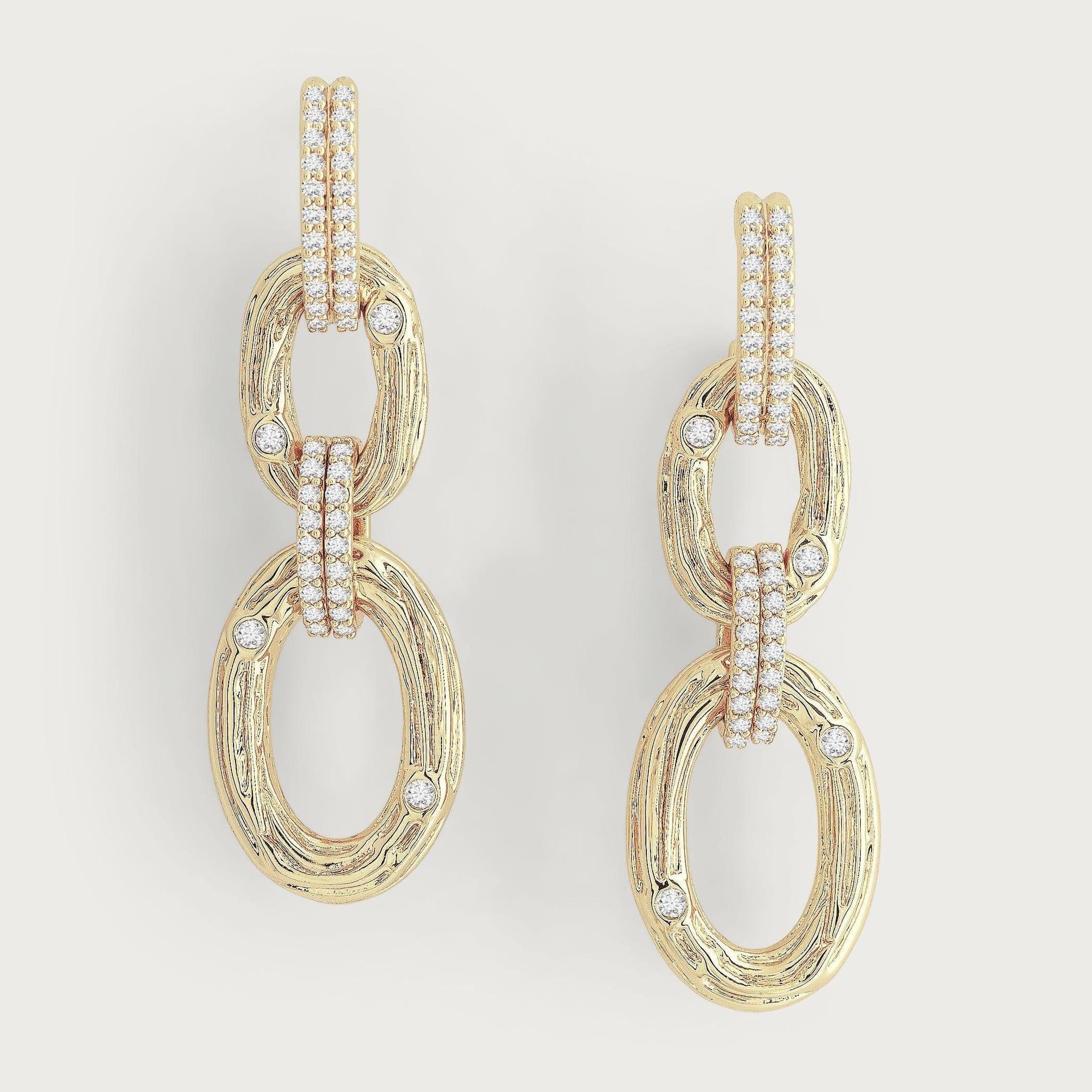 Enchanted Forest Chain Earrings | Anabel Aram